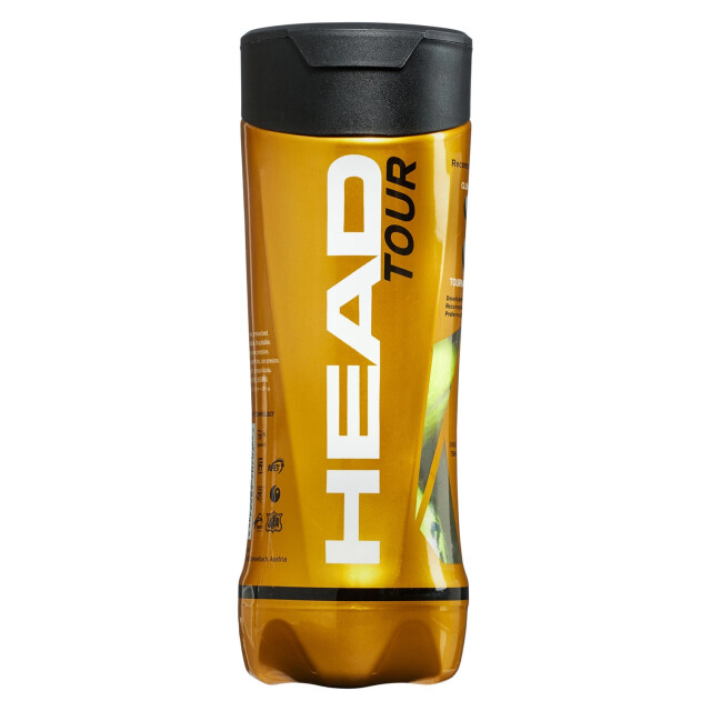 Head Tour tennis ballen (verpakking van 3) UTMR78198_yellow large