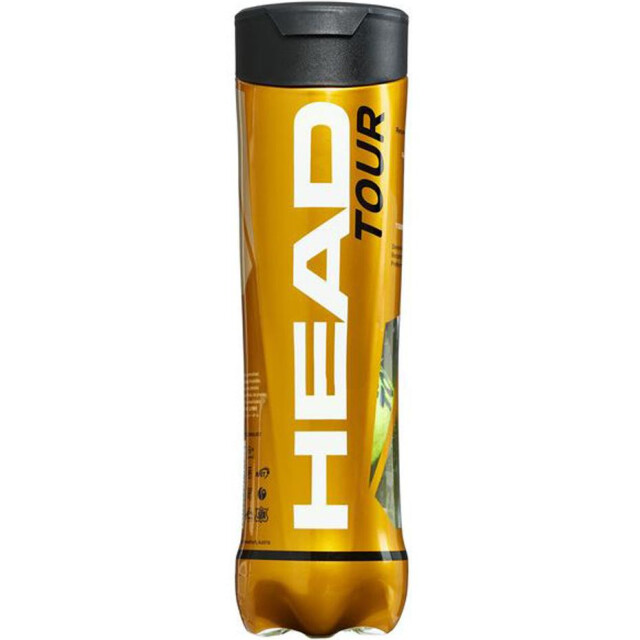 Head Tour tennis ballen (set van 4) UTMR78370_yellow large
