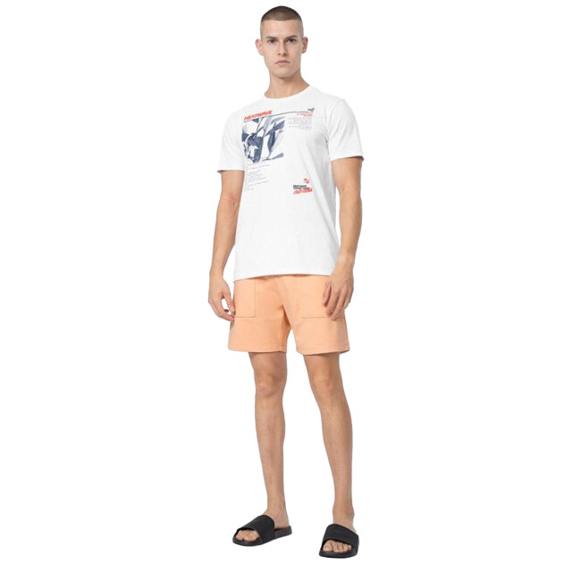 4F Heren m074 korte broek UTMR847_orange large