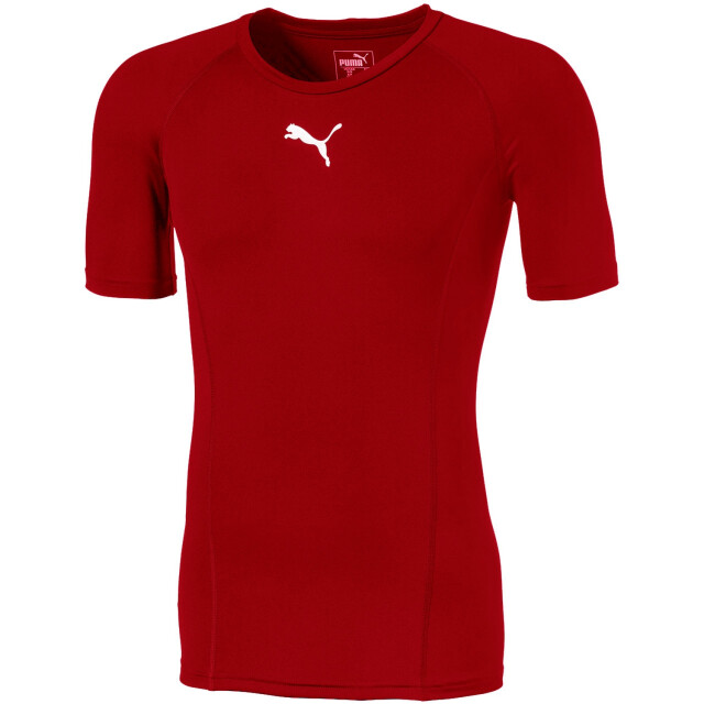 Puma Heren liga base layer top met korte mouwen UTMR919_red large