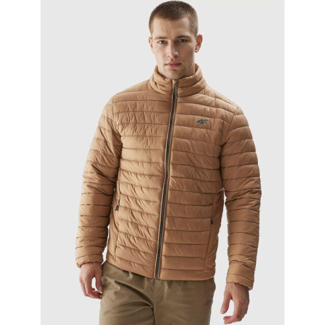 4F Heren aw23tdjam239 gewatteerd jack met dons UTMR934_lightbrown large
