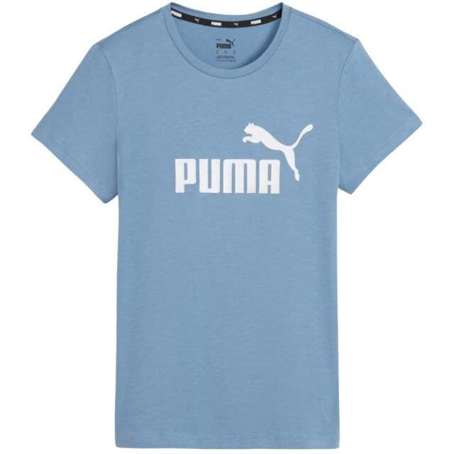 Puma Dames ess logo t-shirt UTMR995_blue large