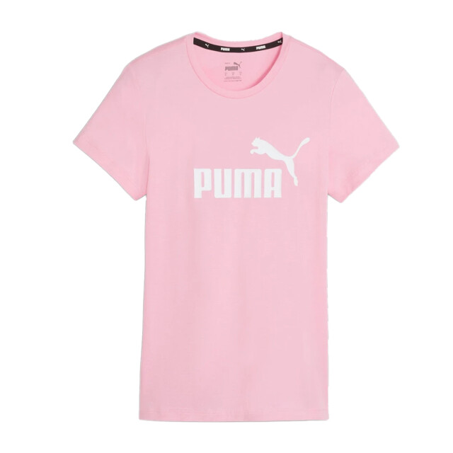 Puma Dames ess logo t-shirt UTMR995_pink large