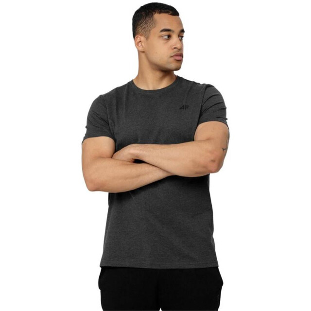 4F Heren h4z22 tsm352 30s t-shirt UTMR559_black large