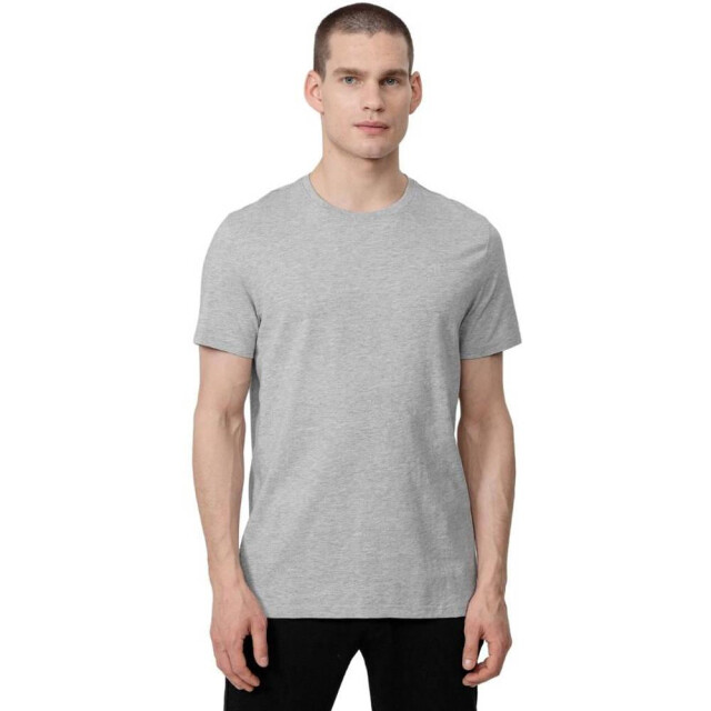 4F Heren h4z22 tsm352 30s t-shirt UTMR559_lightgrey large