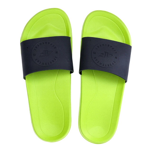 4F Heren mm00fflim047a teenslippers UTMR644_blackgreen large