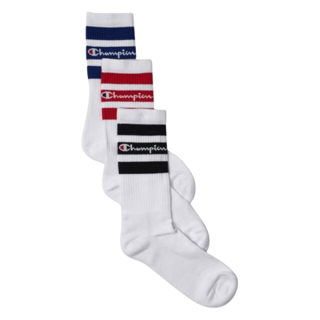 Champion Unisex volwassen bemanningsleden sokken (pakket van 3) UTMR617_white large