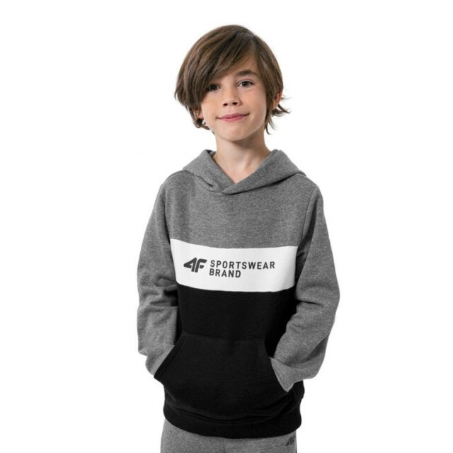 4F Kinderen/kids hjz22 jblm003 46s hoodie UTMR636_blackgreywhite large