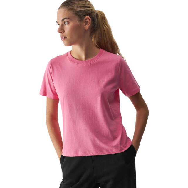 4F Dames waw24ttshf1650 t-shirt UTMR670_pink large