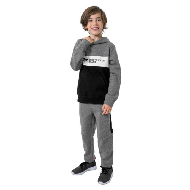 4F Kinderen/kids hjz22 jblm003 46s hoodie UTMR636_blackgreywhite large