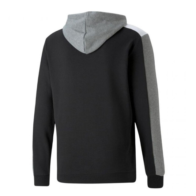 Puma Heren essential colour block hoodie UTMR665_blackgreysilver large