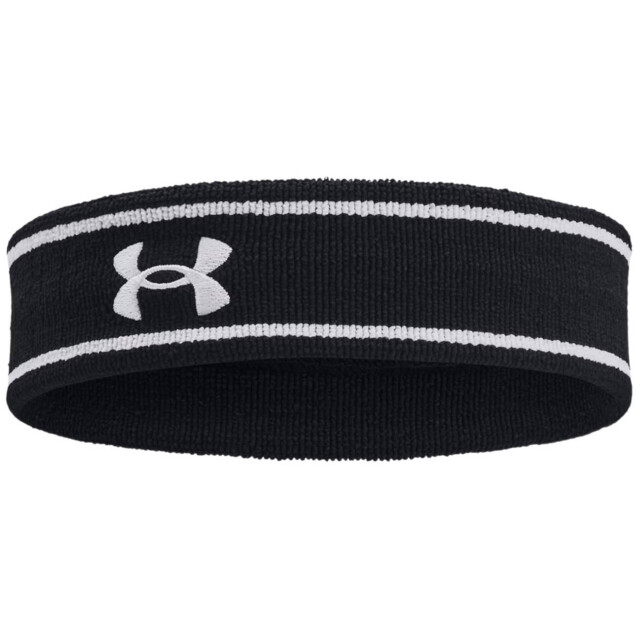 Under Armour Gestreepte badstof hoofdband UTMR673_black large