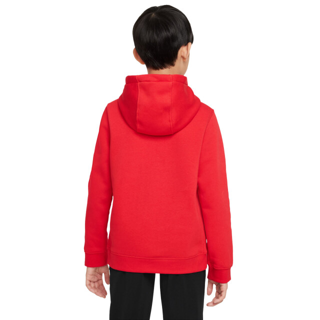Nike Kinderen/kinderen park 20 fleece pullover hoodie UTMR687_red large