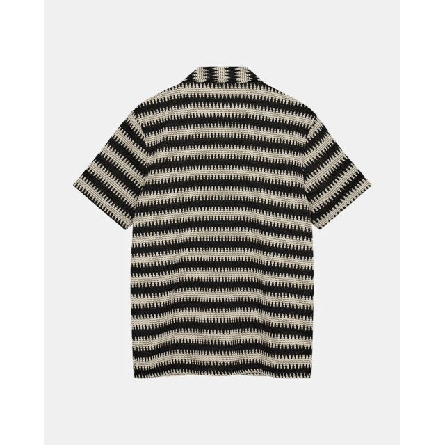 Anerkjendt Akkurt struc stripe s/s shirt 9503 tofu 9503 large