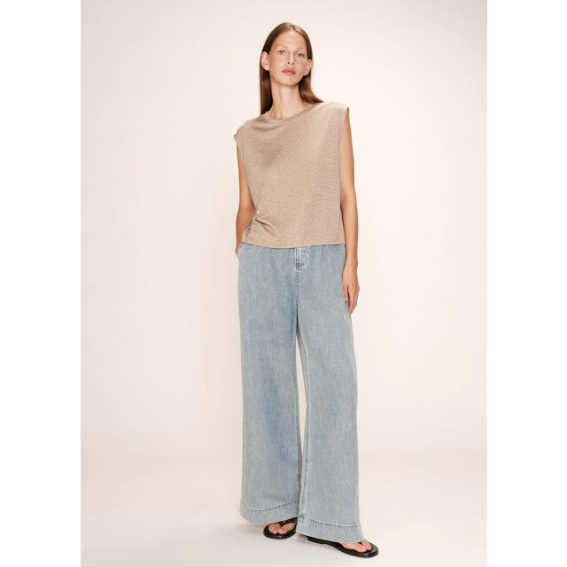 Grace & Mila Rimbaud top glitter taupe 9417769288008 large