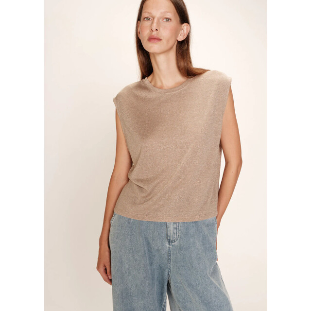 Grace & Mila Rimbaud top glitter taupe 9417769288008 large