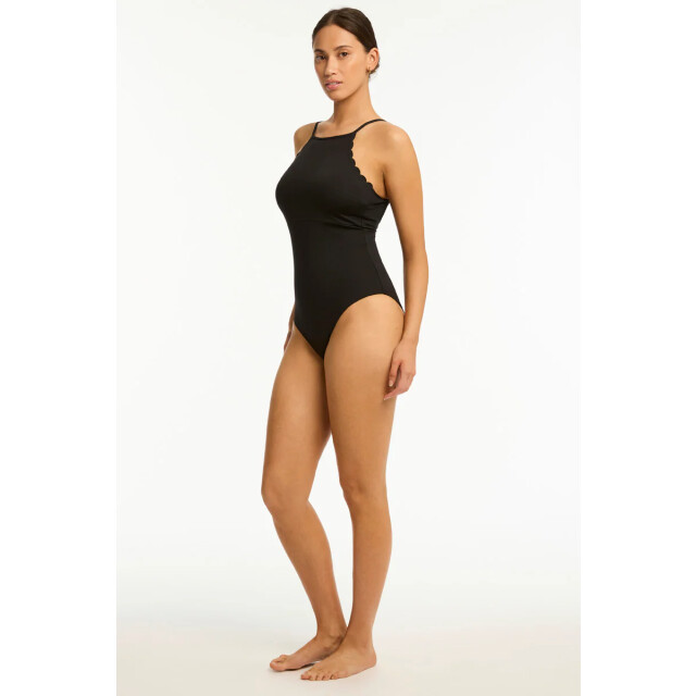 Sea Level Scalloped badpak high beck sl1069sc black 9864319009109 large
