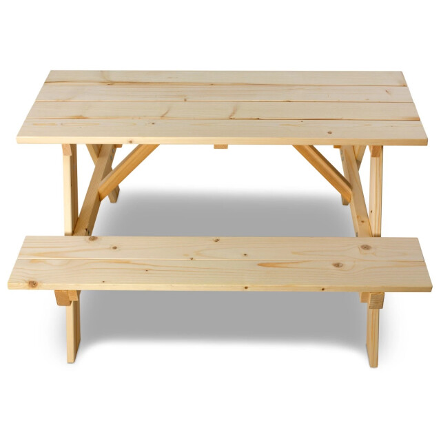 Hanse® Houten kinder picknicktafel 89x78x50 cm 3170177 large