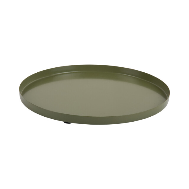 Present Time dienblad servir rond extra small army green 3062332 large