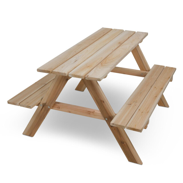 Hanse® Houten kinder picknicktafel 89x78x50 cm 3170177 large