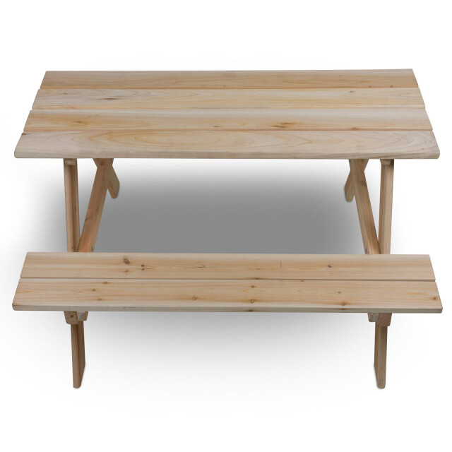 Hanse® Houten kinder picknicktafel 89x78x50 cm 3170177 large