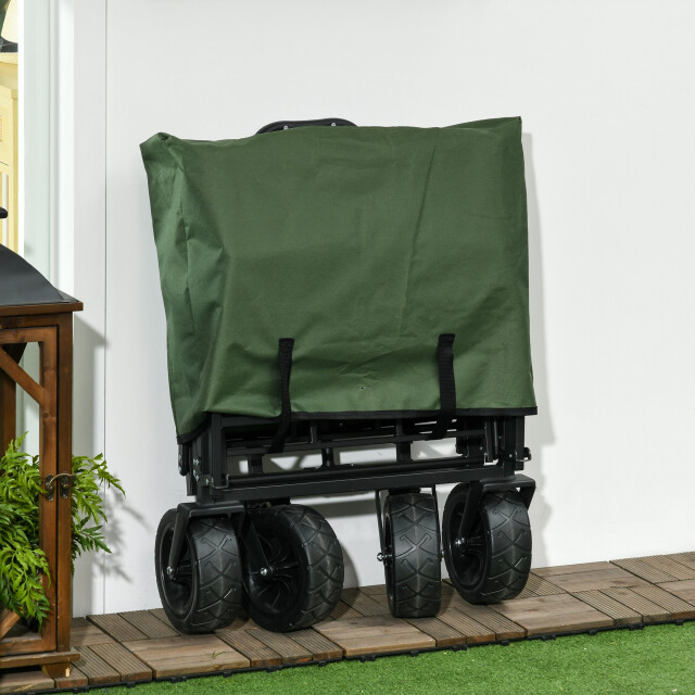 4goodz Outsunny opvouwbare bolderwagen met handgreep, strandwagen 3173680 large