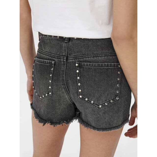 Only Onlpacy hw studded dnm shorts bj black denim 15231006-179674 large