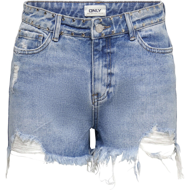 Only Onlpacy hw studded dnm shorts bj medium blue denim 15231006-179695 large