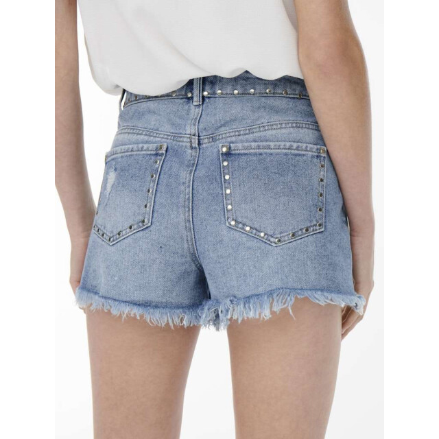Only Onlpacy hw studded dnm shorts bj medium blue denim 15231006-179695 large