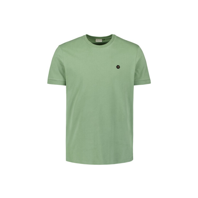 No Excess T-shirt crewneck peached with linen - 5339.20.0006 large