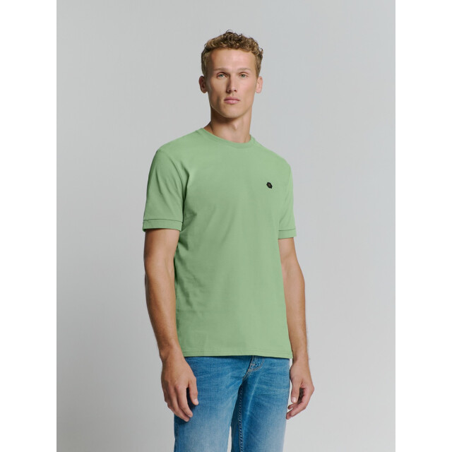 No Excess T-shirt crewneck peached with linen - 5339.20.0006 large