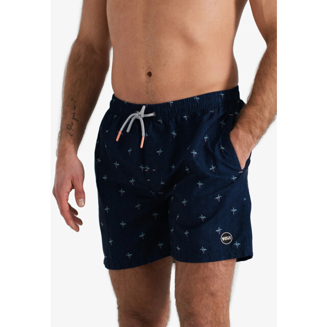 Happy Shorts Heren zwemshort palmbomen donker print HS-SW-1147 large