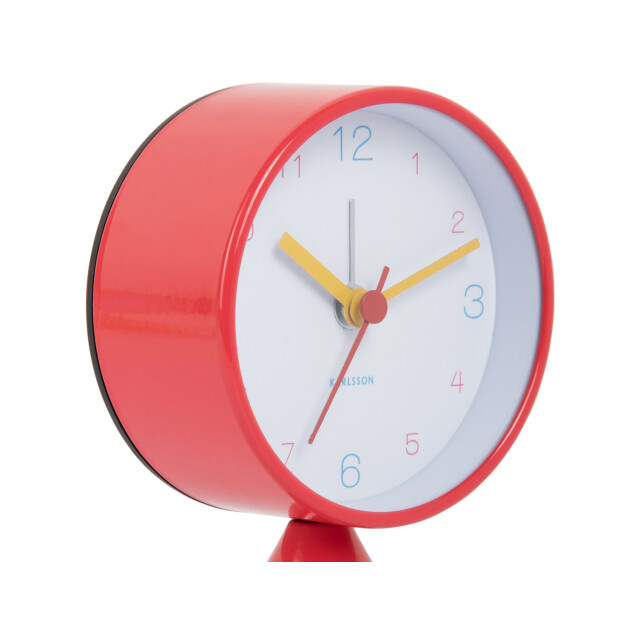 Karlsson wekker funky vibes scarlet red 3064830 large