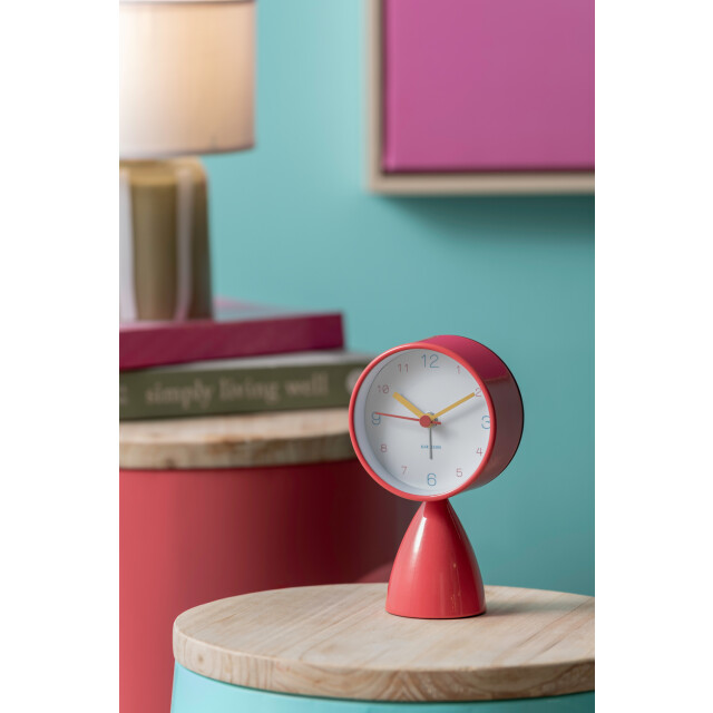 Karlsson wekker funky vibes scarlet red 3064830 large