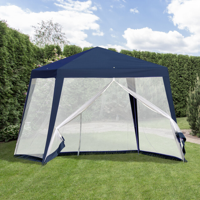 4goodz Partytent 3x3 m met muggennet weerbestendig paviljoen - 3173696 large