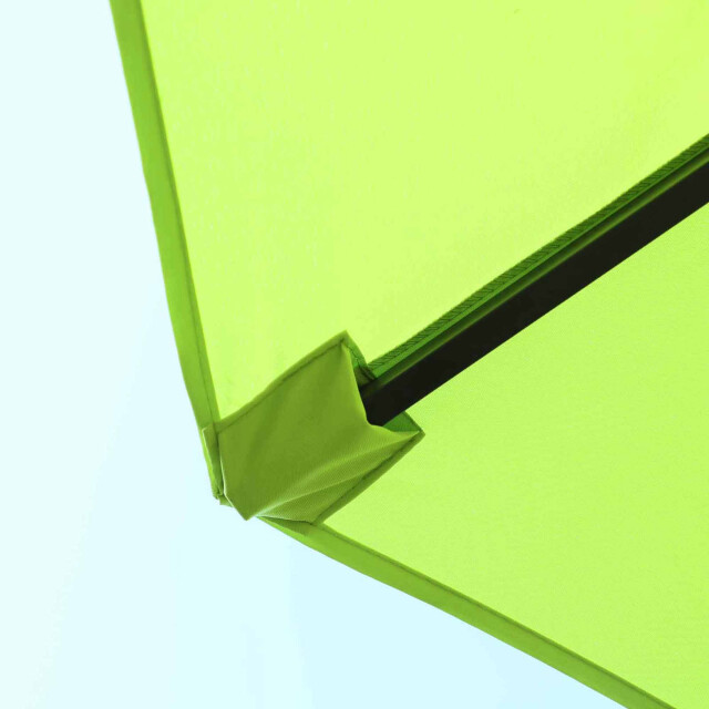 4goodz Outsunny duo-parasol 460x270 cm brede xl parasol lime 3173685 large