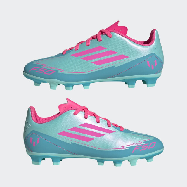 Adidas f50 club fg/mg j messi voetbal schoen firm ground jongens - 070053_250-5,5 large