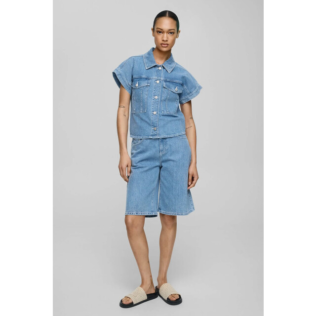 Moss Copenhagen 19155 elida ada denim shorts 19155 Elida Ada Denim Shorts large