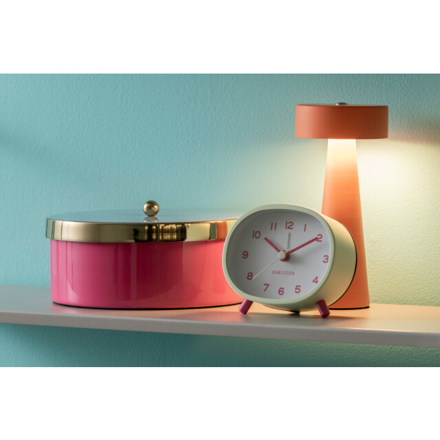 Karlsson wekker cheeky oval zacht 3064805 large