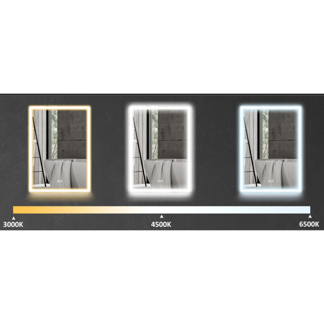 4goodz Led spiegelkast badkamer 50x70 cm dimbaar anti-condens 3173665 large