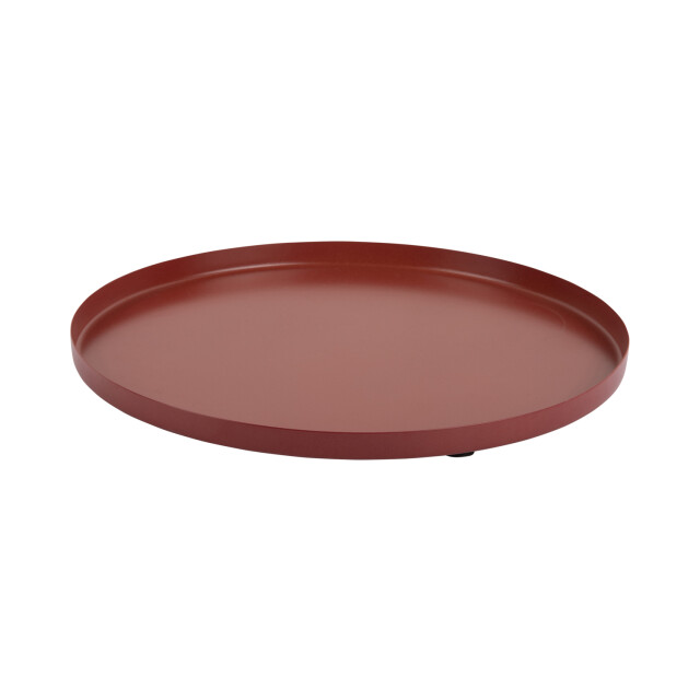 Present Time dienblad servir rond small rode oker 3062338 large