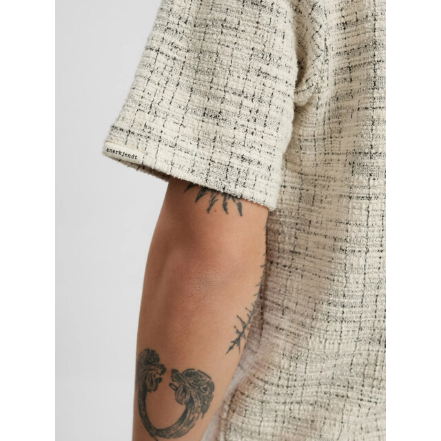 Anerkjendt 901922 akkikki jacquard tee 9503 tofu 901922 large