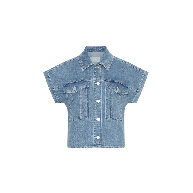 Moss Copenhagen 19026 elida ada denim shirt 19026 Elida Ada Denim Shirt large
