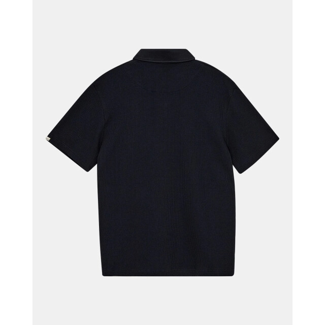 Anerkjendt 901924 akkikki waffle polo tee 3059 sky captain 901924 Akkikki Waffle polo tee 3059 Sky captain large