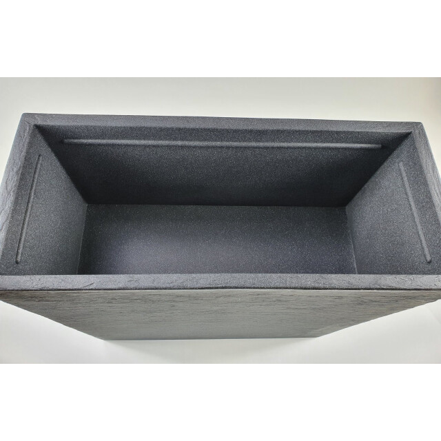 4gardenz ® stone rechthoekige plantenbak voor buiten 60x60x26cm 3047521 large