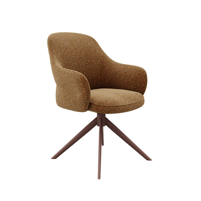 Label51 Eetkamerstoel bern coral boucle set van 2 3172587 large