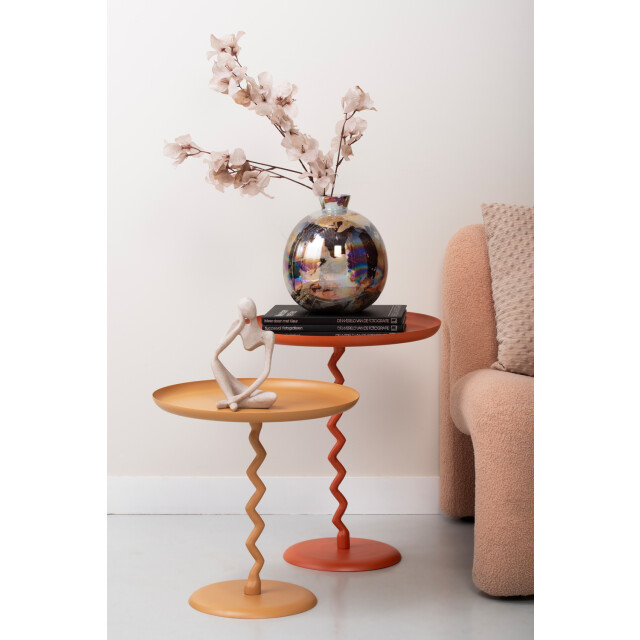 Leitmotiv bijzettafel zig zag medium oker 3062264 large