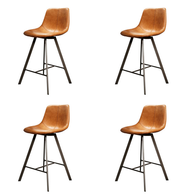 Hoyz Hoyz barstoel zig-zag - 4 stuks 2061540 large