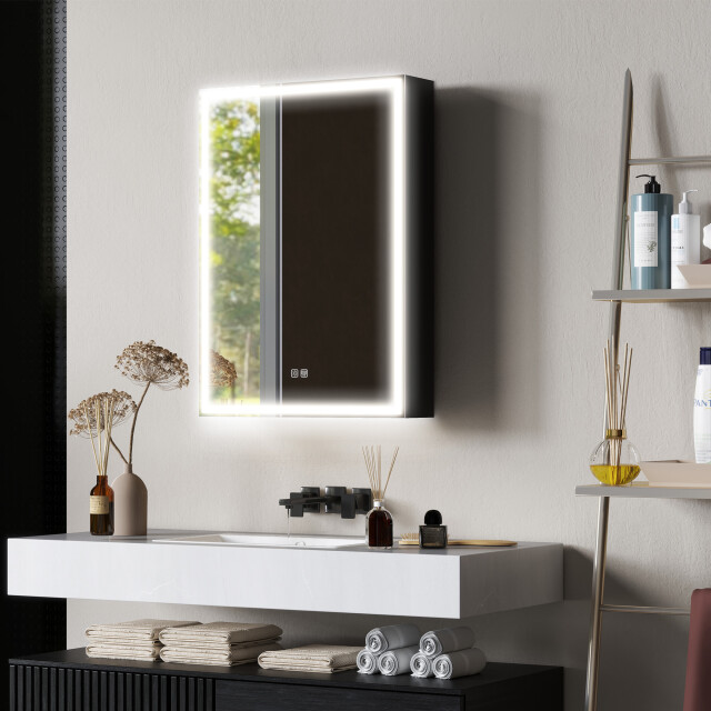 4goodz Led spiegelkast badkamer 50x70 cm dimbaar anti-condens 3173665 large