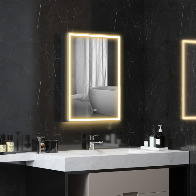 4goodz Led spiegelkast badkamer 50x70 cm dimbaar anti-condens 3173665 large